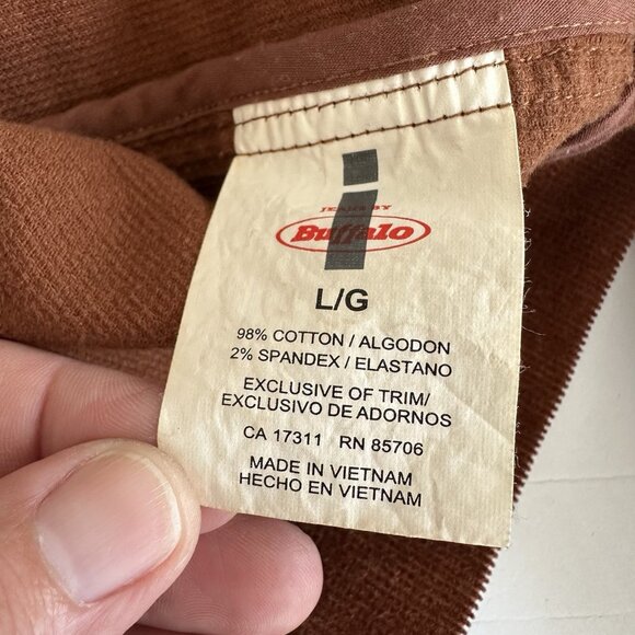 I Jeans by Buffalo Corduroy Blazer Tanya L Brown Elbow Patch Equestrian Academia - Picture 13 of 16